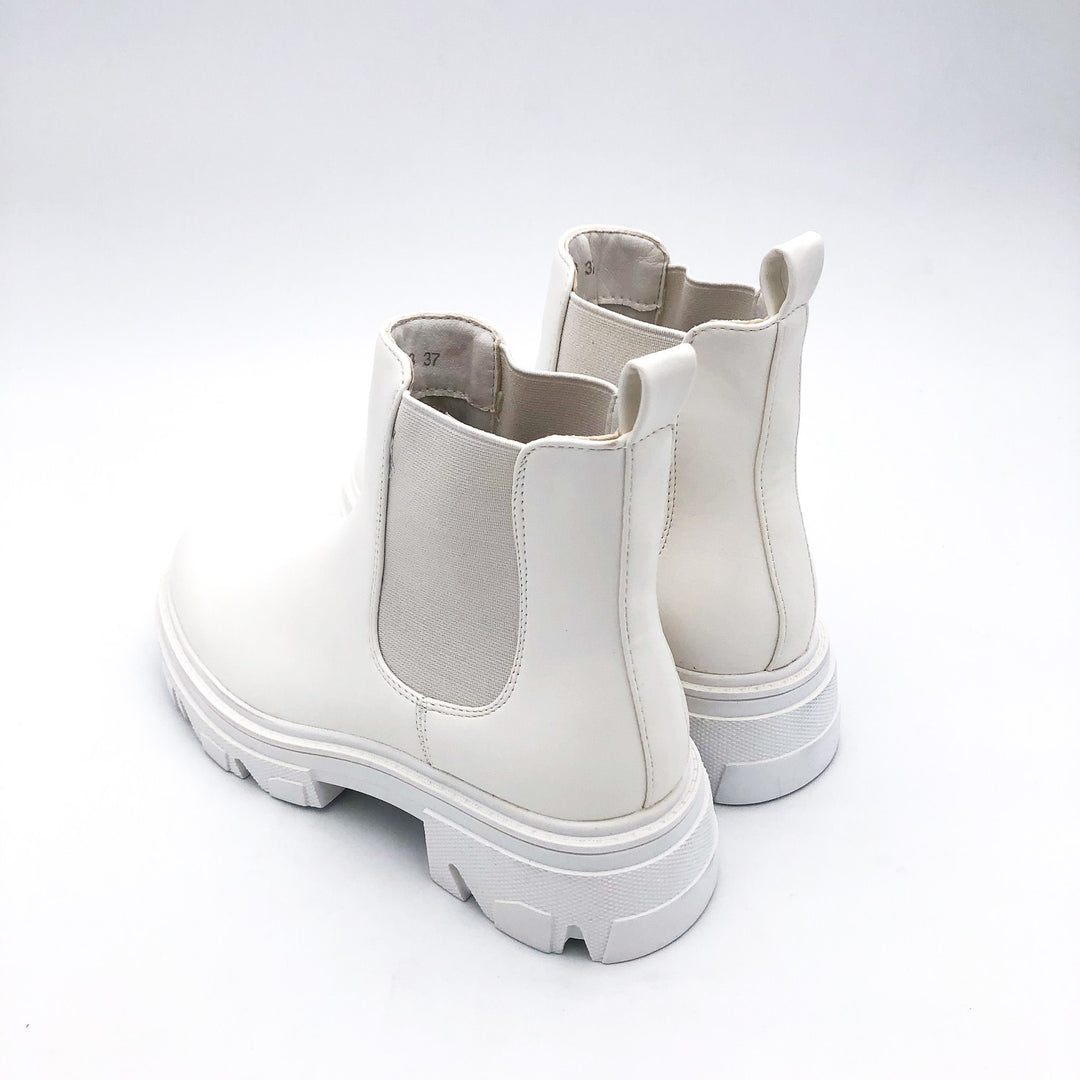 Smile Favorites Chelsea-Stiefel Weiß
