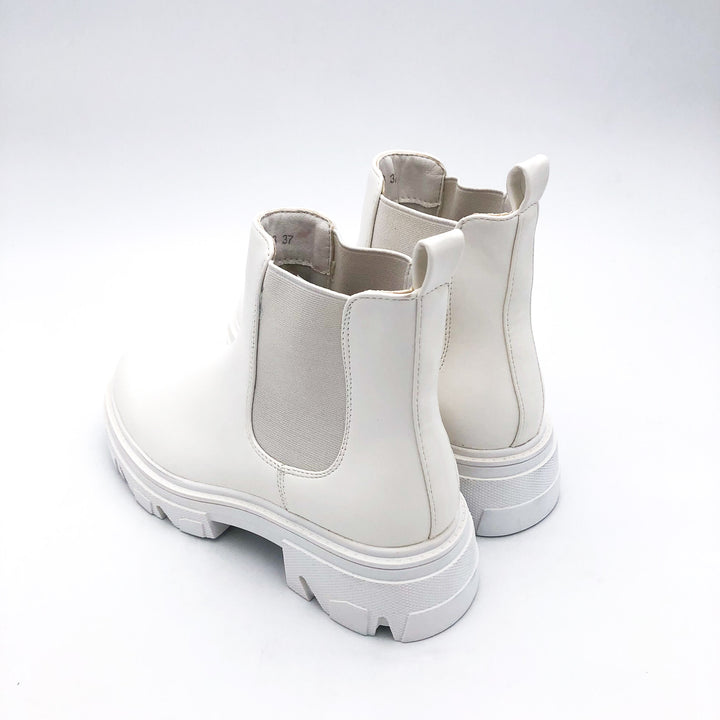 Smile Favorites Chelsea-Stiefel Weiß