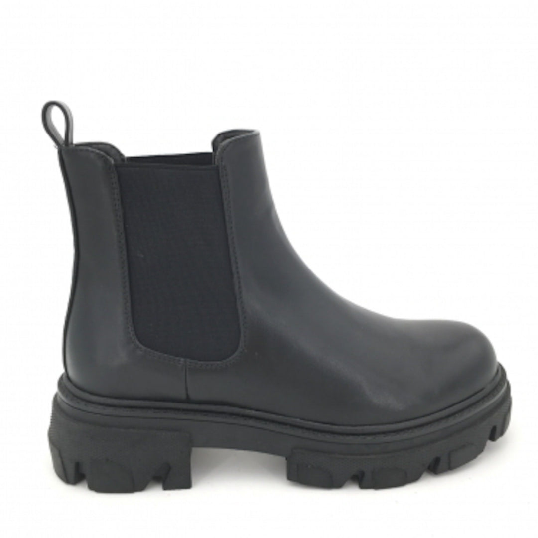 Smile Favorites Chelsea-Stiefel Schwarz