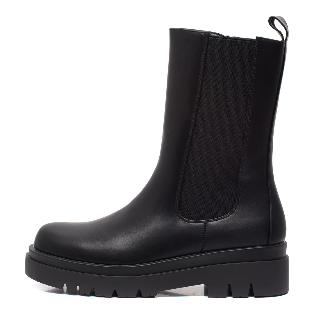 Smile Favorites Chelsea-Stiefel Schwarz