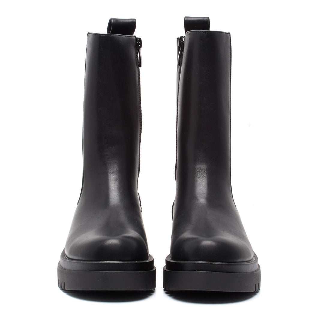 Smile Favorites Chelsea-Stiefel Schwarz