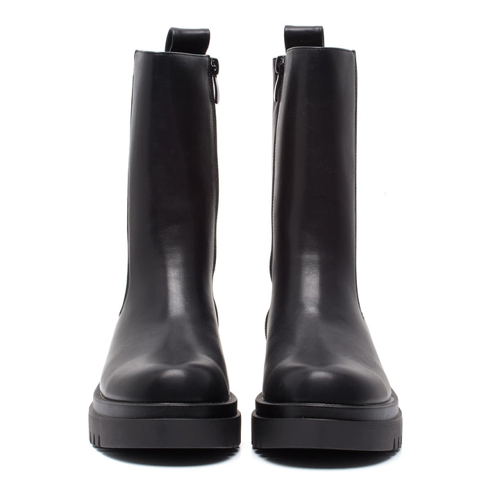 Smile Favorites Chelsea-Stiefel Schwarz