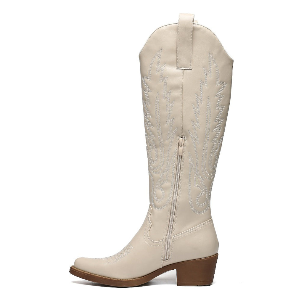 Smile Favorites , beige mit weißen Ziernähten, hoch