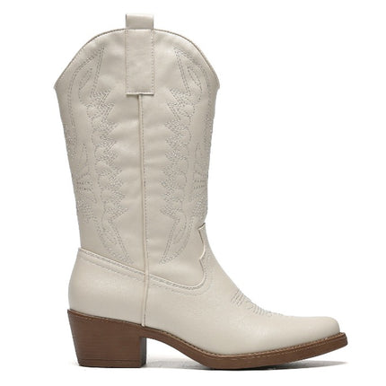 Smile Favorites Cowboystiefel Beige