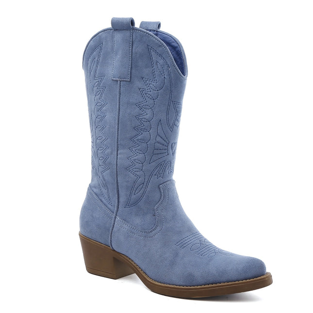 Smile Favorites Cowboystiefel blau
