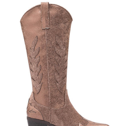 Smile Favorites Cowboystiefel Braun Bohemian