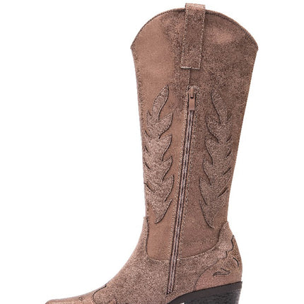 Smile Favorites Cowboystiefel Braun Bohemian