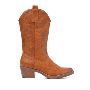 Smile Favorites Cowboystiefel Camel