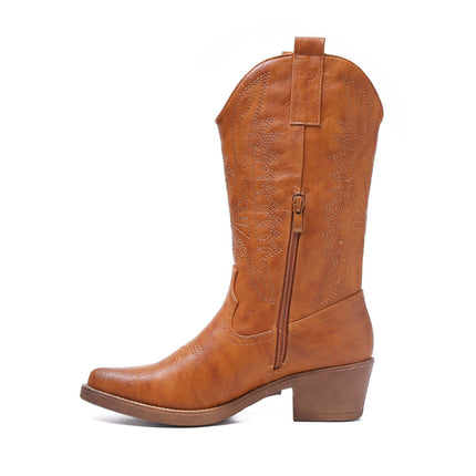 Smile Favorites Cowboystiefel Camel