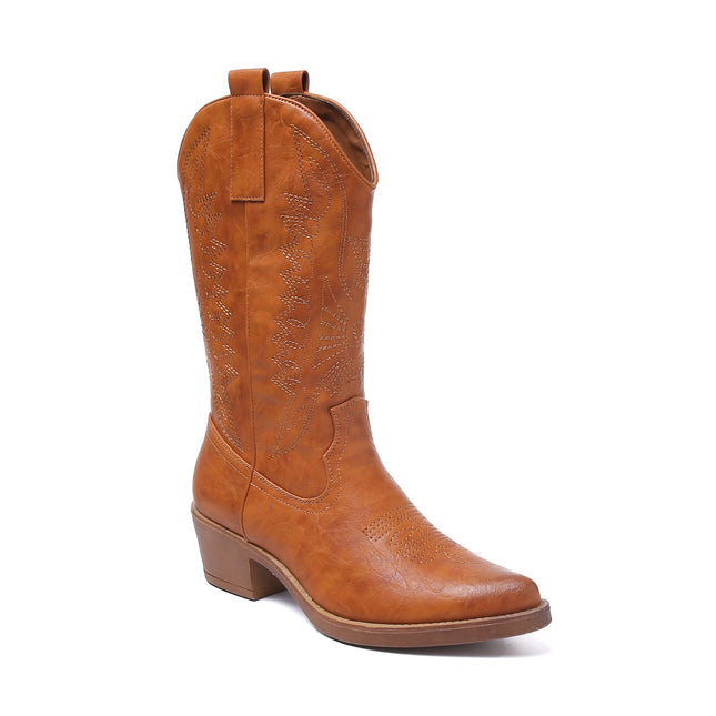 Smile Favorites Cowboystiefel Camel