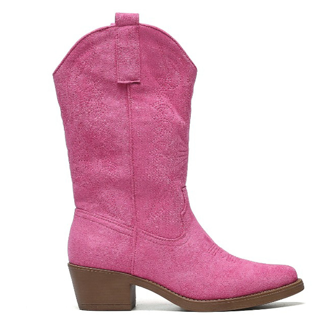 Smile Favorites Cowboystiefel Fuchsia
