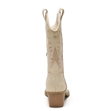 Smile Favorites Cowboystiefel Gold Western Beige