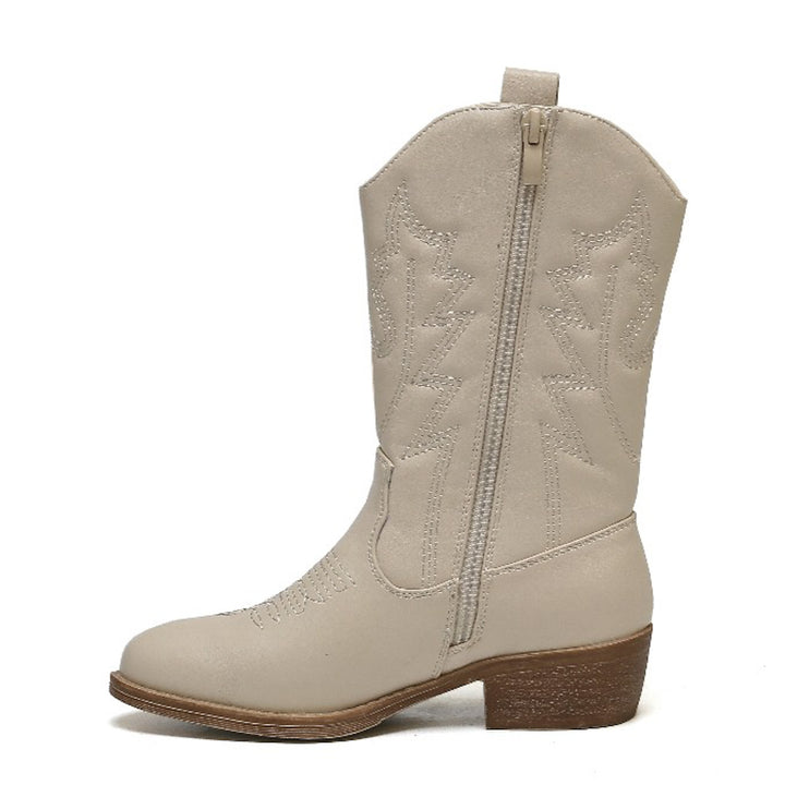 Smile Favorites Cowboystiefel Mädchen Beige