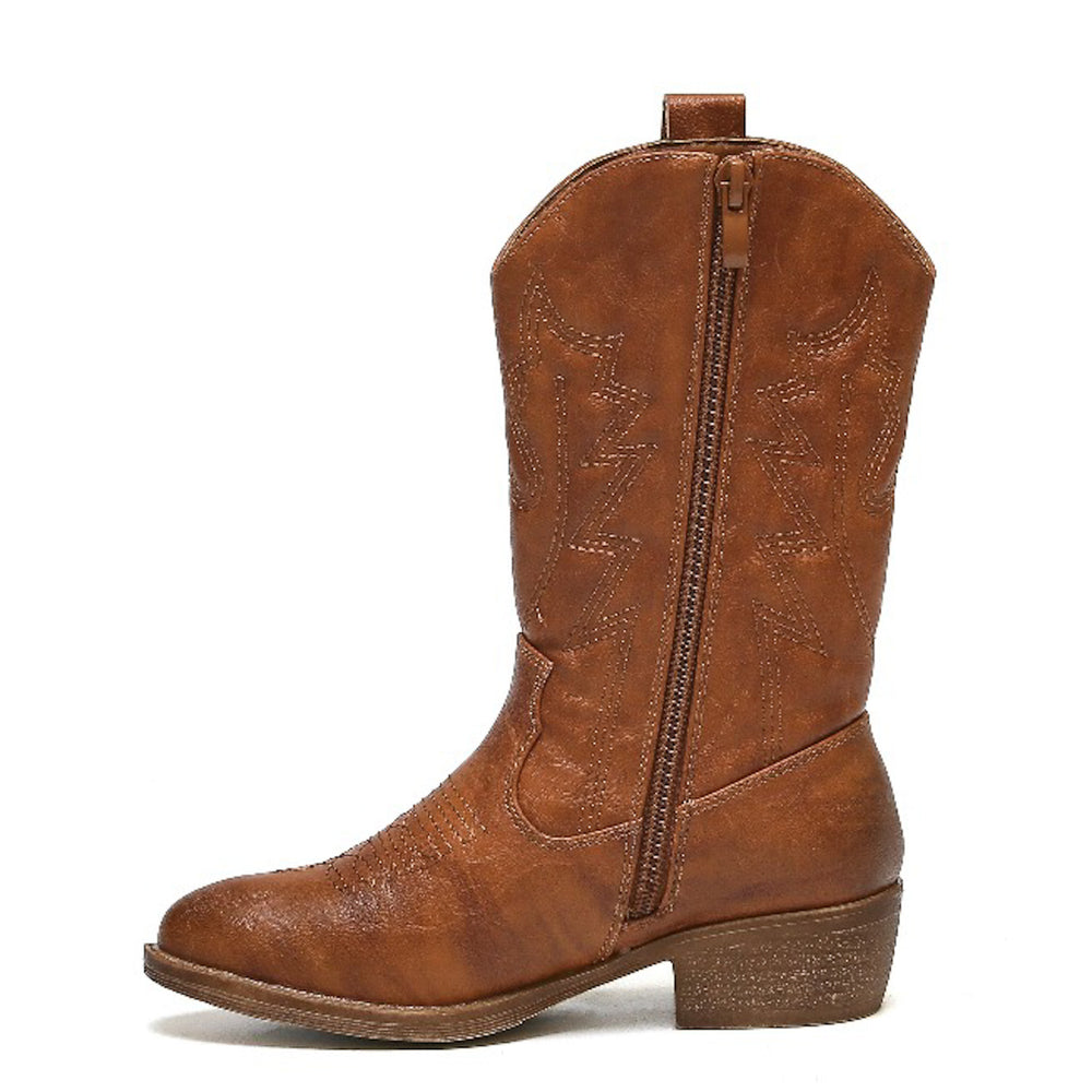 Smile Favorites Cowboy Stiefel Girls Camel