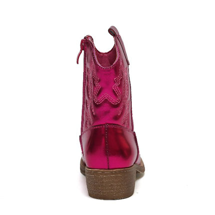 Smile Favorites Cowboystiefel Mädchen Fuchsia Kurz