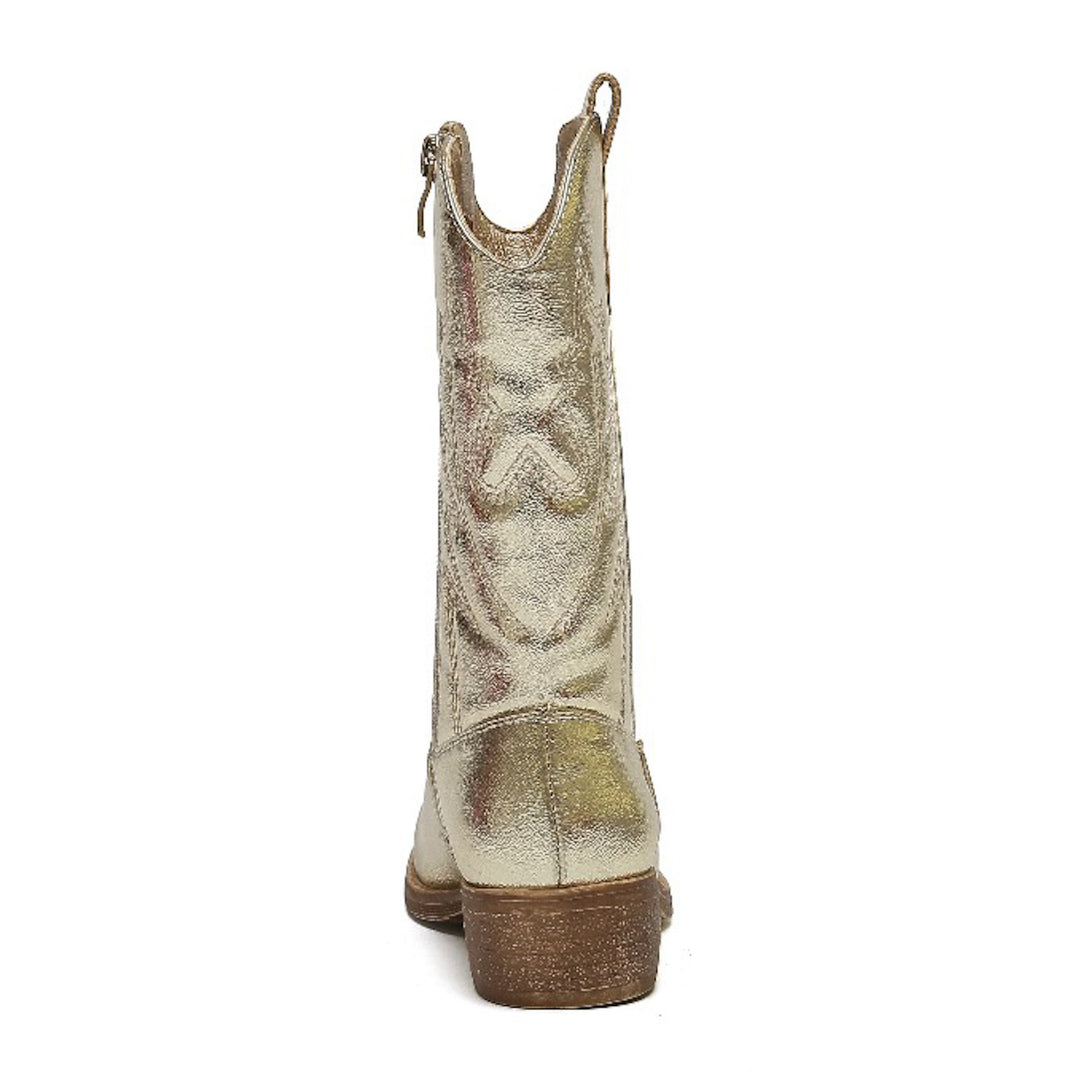Smile Favorites Cowboystiefel Girls Gold