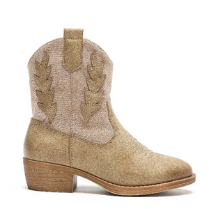 Smile Favorites Cowboystiefel Mädchen Khaki Flamme