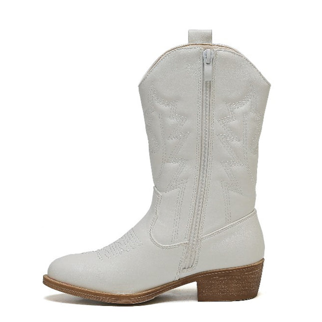 Smile Favorites Cowboystiefel Mädchen Weiß