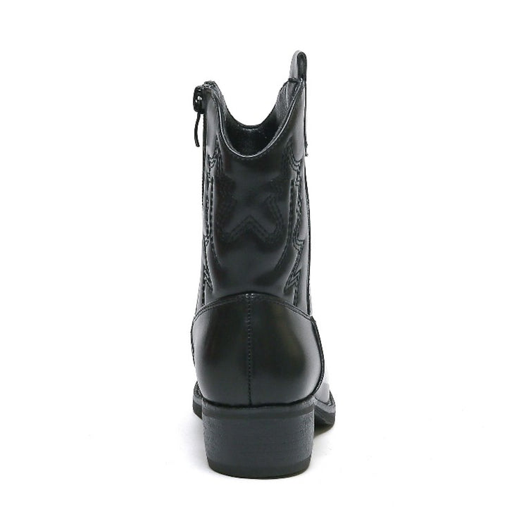 Smile Favorites Cowboystiefel Mädchen Schwarz Kurz