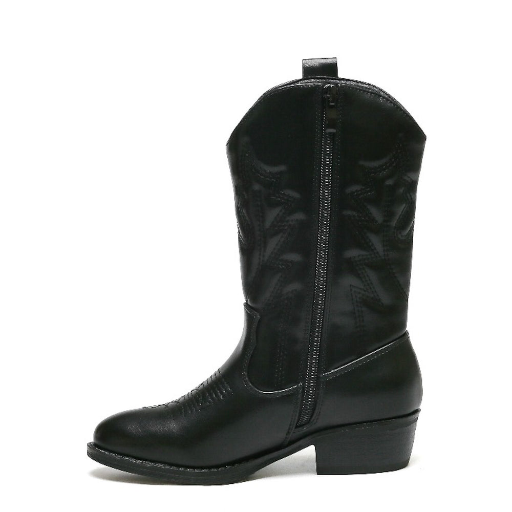 Smile Favorites Cowboystiefel Mädchen Schwarz