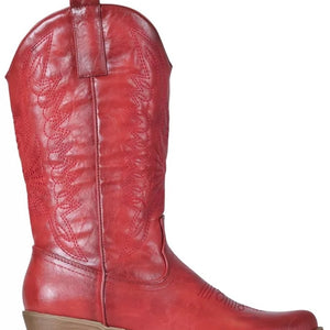 Smile Favorites Cowboystiefel Rot