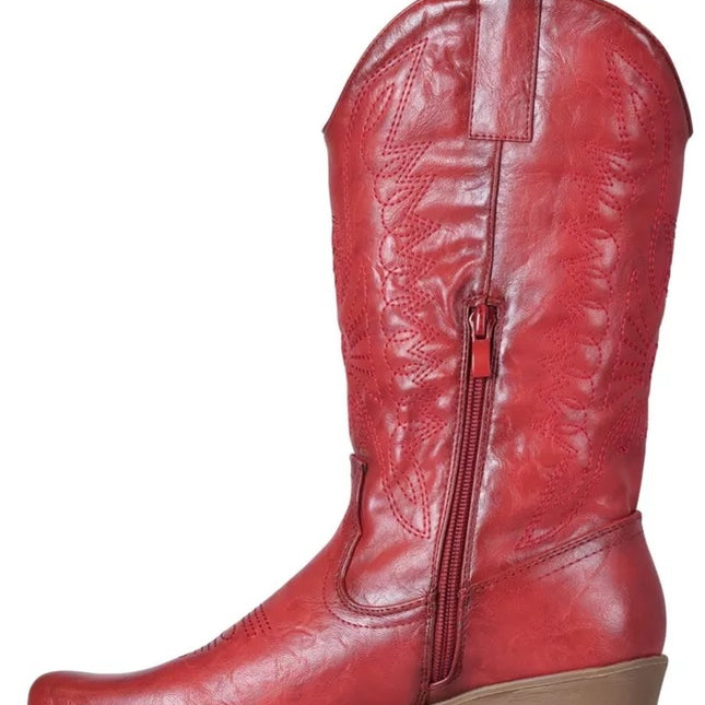 Smile Favorites Cowboystiefel Rot