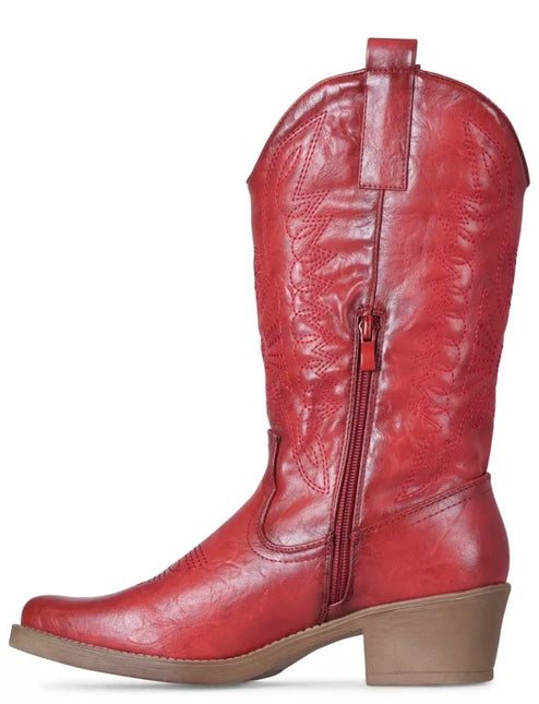Smile Favorites Cowboystiefel Rot
