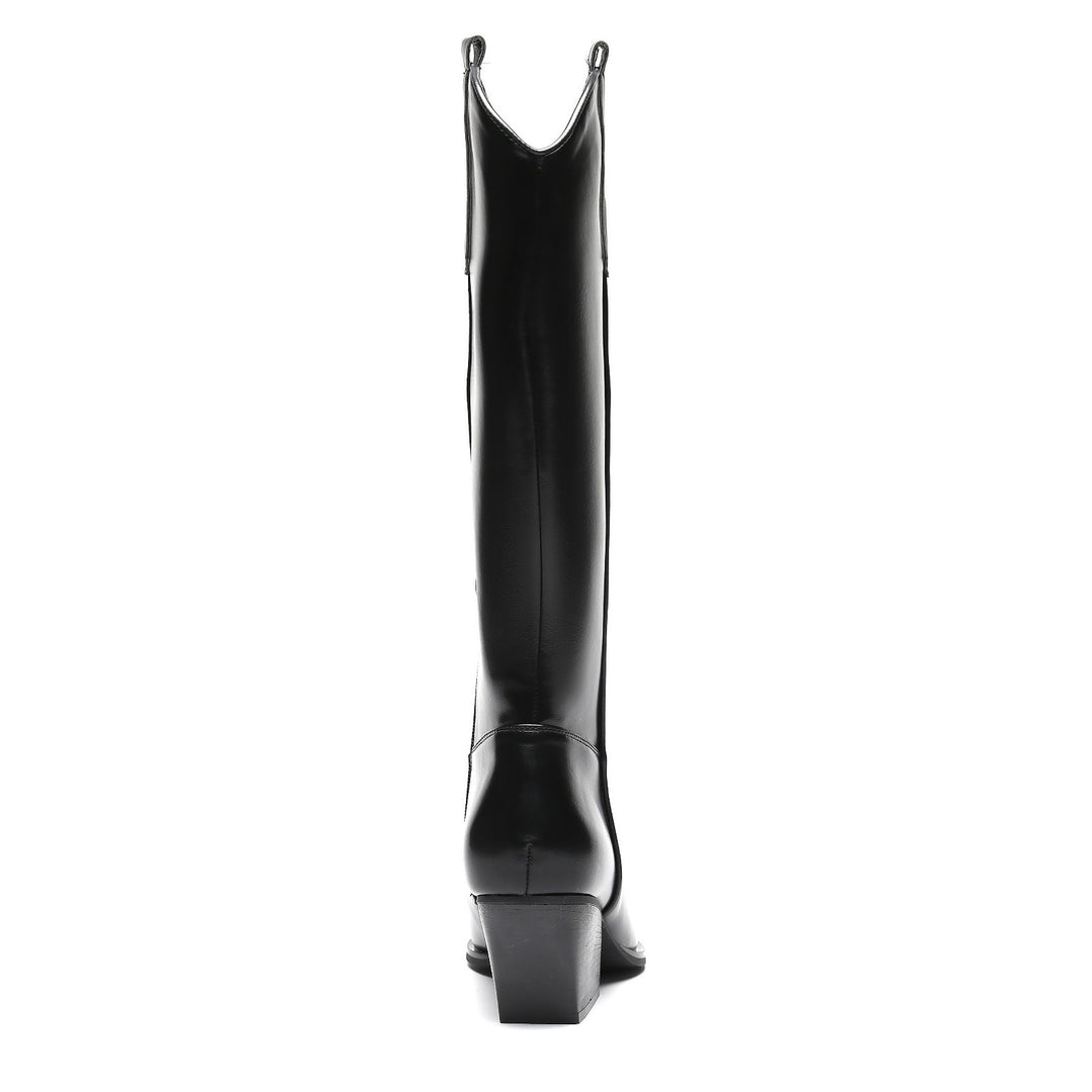 Smile Favorites Cowboystiefel Schwarz Basic High