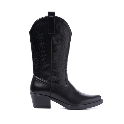 Smile Favorites Cowboystiefel Schwarz