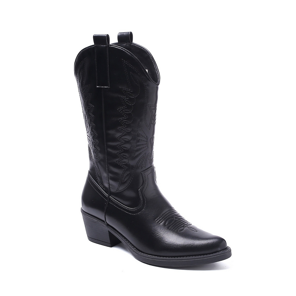 Smile Favorites Cowboystiefel Schwarz