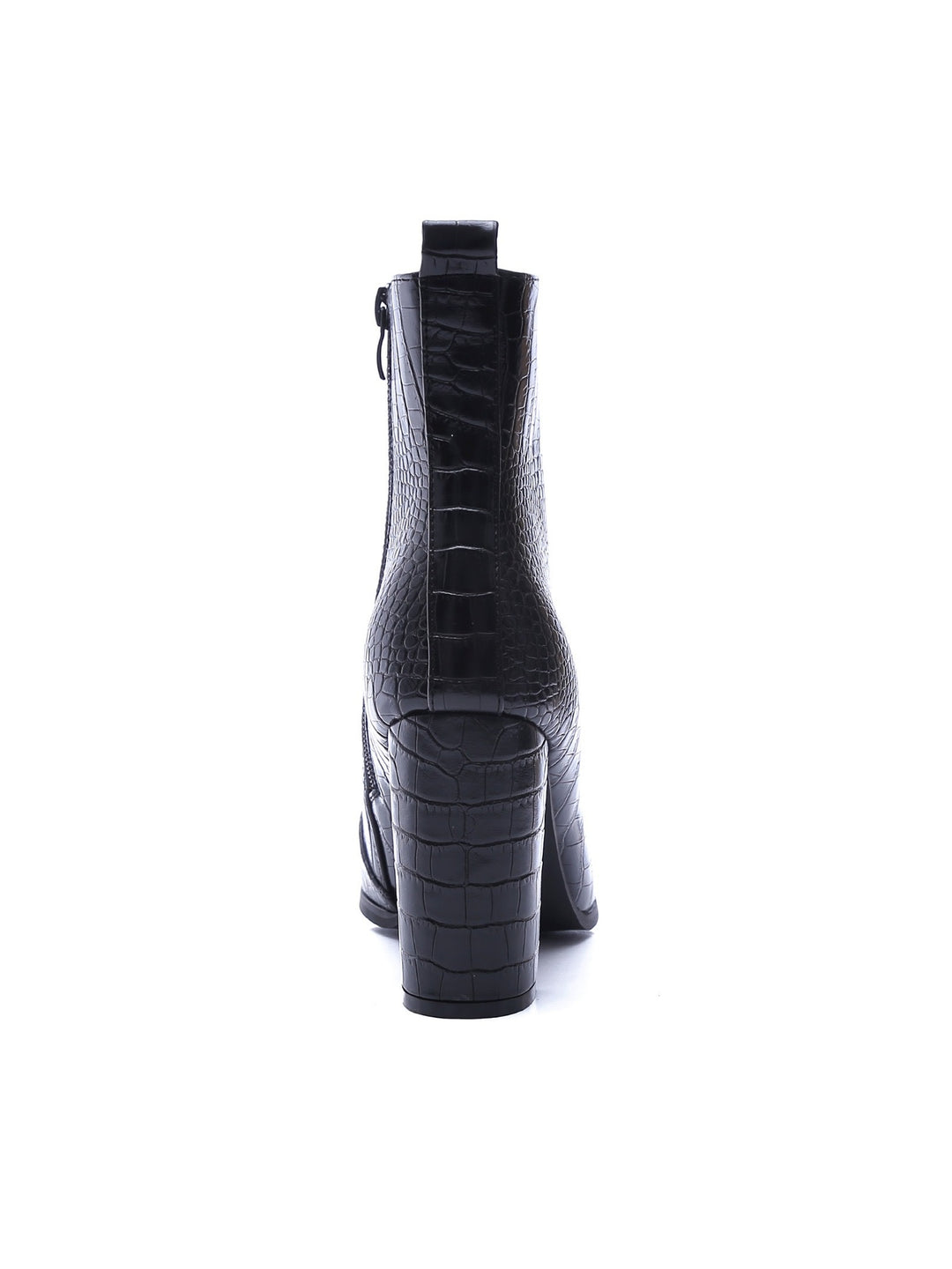 Smile Favorites Stiefelette Schwarz Croc