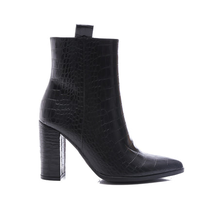 Smile Favorites Stiefelette Schwarz Croc