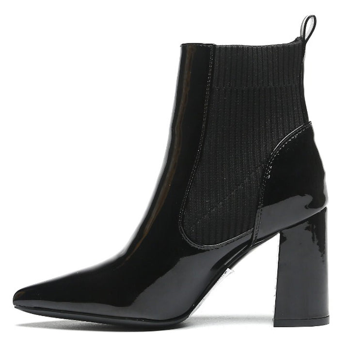 Smile Favorites Stiefelette Schwarzer Lack
