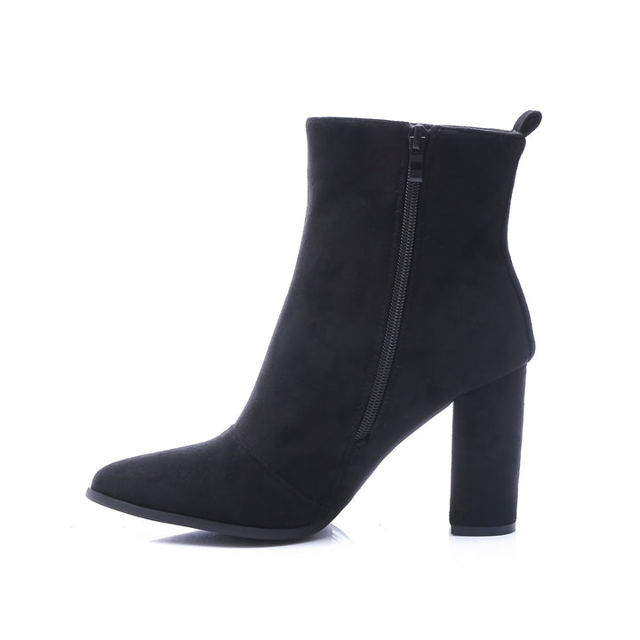 Smile Favorites Stiefelette Schwarz Suedine