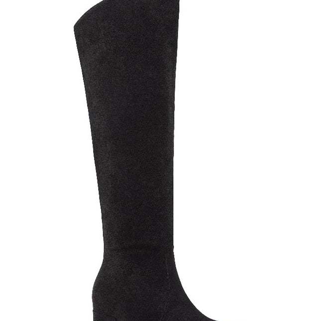 Smile Favorites Hohe Stiefel Schwarz Suedine