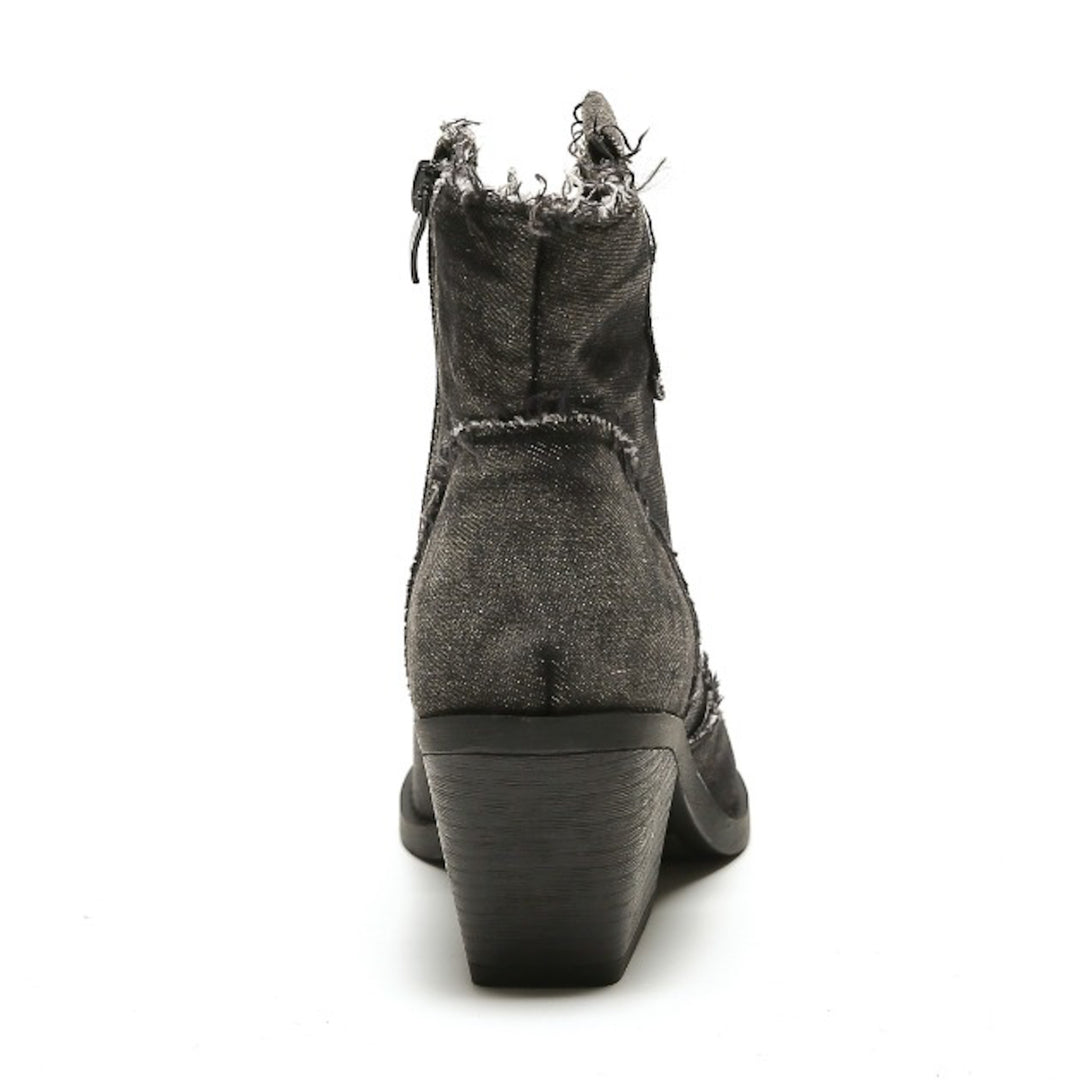 Smile Favorites Kurze Cowboystiefel Jeans