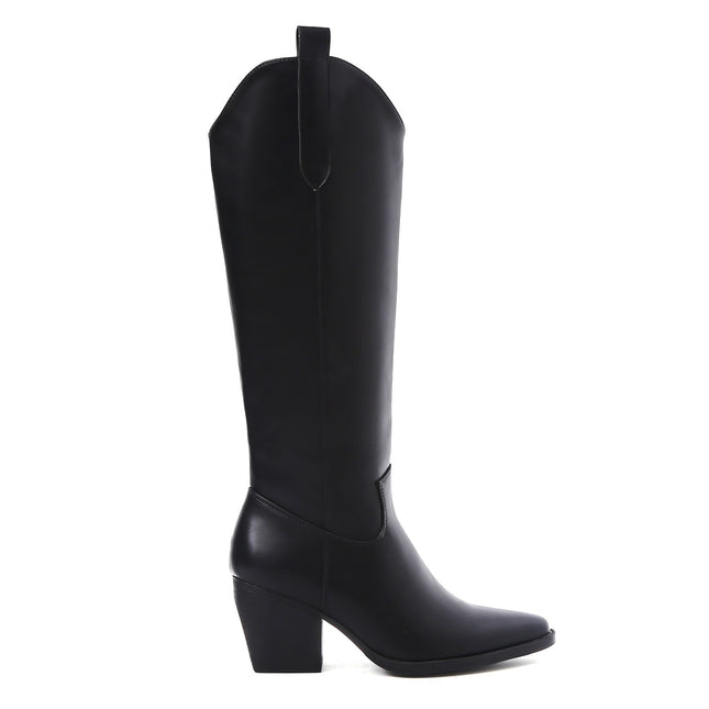 Smile Favorites Stiefel Hoch Schwarz