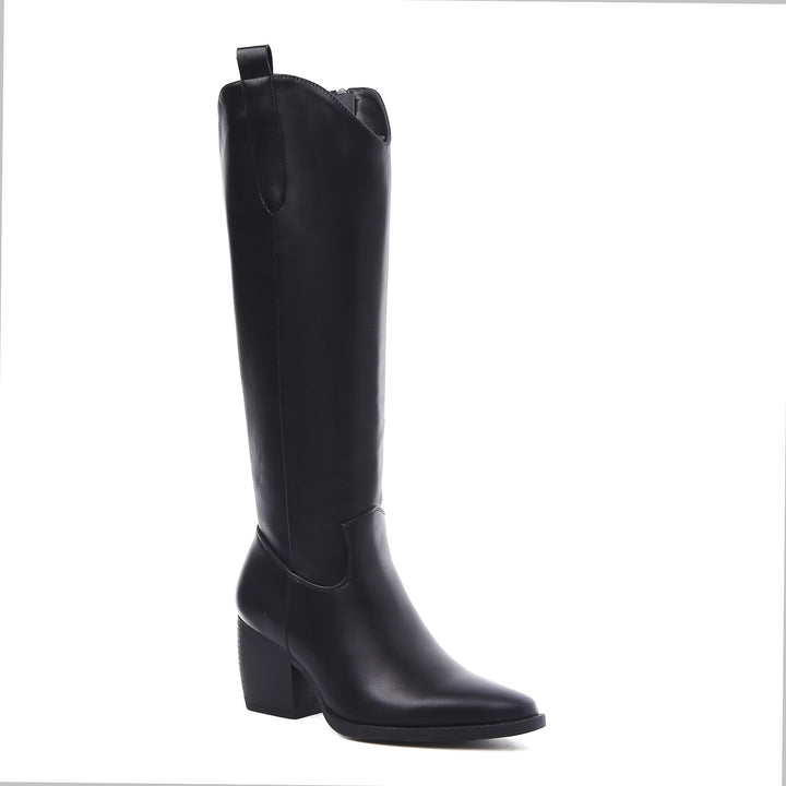 Smile Favorites Stiefel Hoch Schwarz