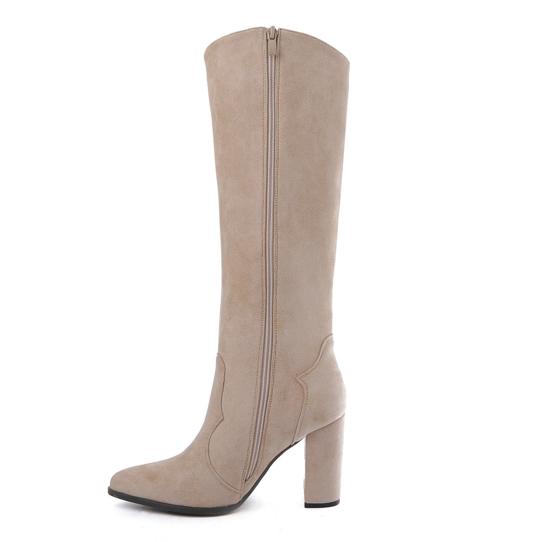 Smile Favorites Stiefel Suedine Beige