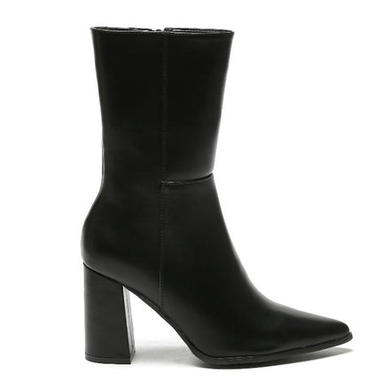 Smile Favorites Stiefel Schwarz mit Absatz