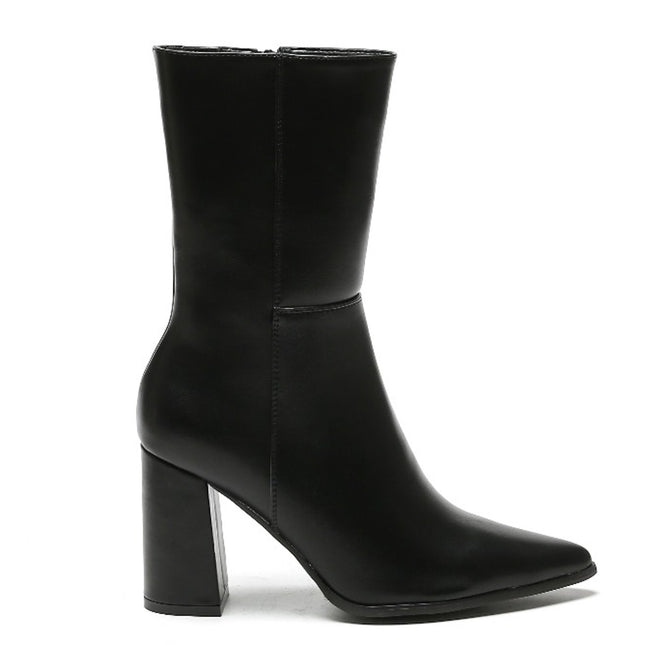 Smile Favorites Stiefel Schwarz mit Absatz