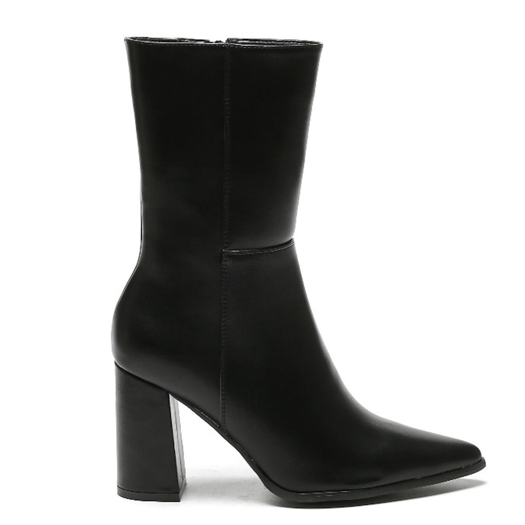 Smile Favorites Stiefel Schwarz mit Absatz