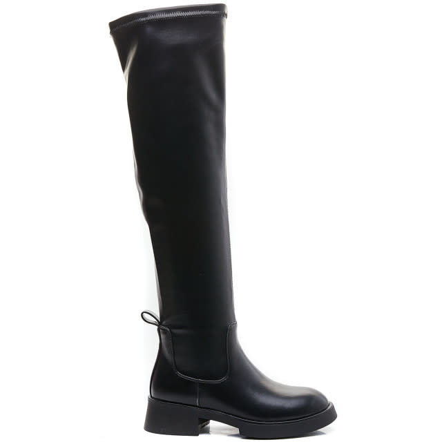 Smile Favorites -Stiefel Schwarz in Lederoptik