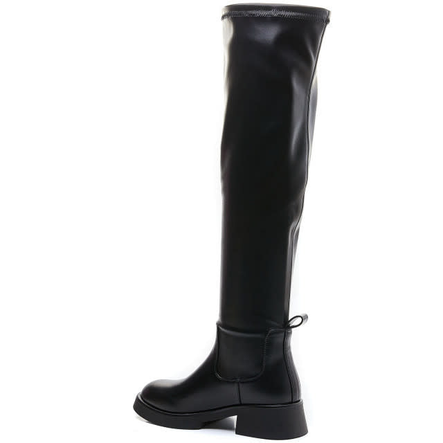 Smile Favorites -Stiefel Schwarz in Lederoptik