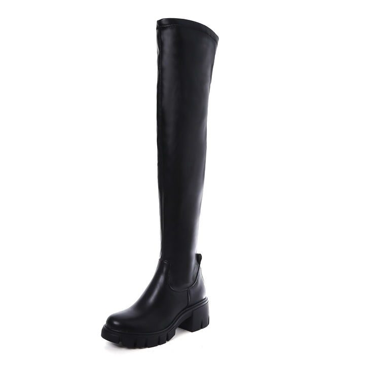 Smile Favorites Overknee-Stiefel Schwarz