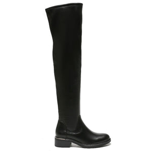 Smile Favorites Overknee-Stiefel Schwarz