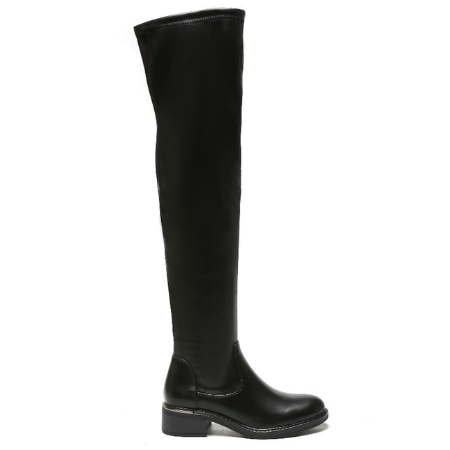 Smile Favorites Overknee-Stiefel Schwarz