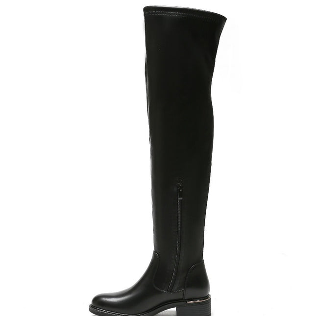 Smile Favorites Overknee-Stiefel Schwarz