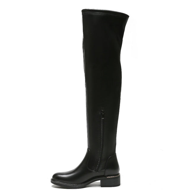 Smile Favorites Overknee-Stiefel Schwarz