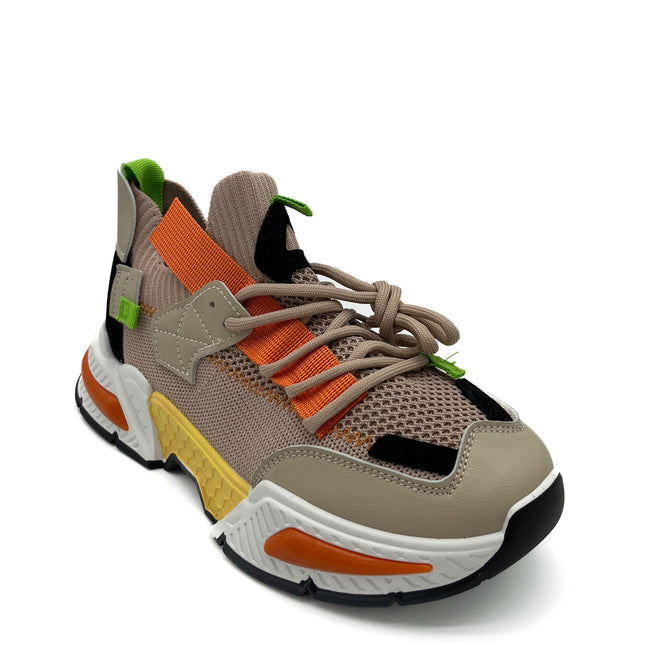 Smile Favorites Turnschuhe Beige Inspired Chunky